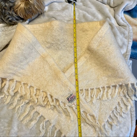 Vintage Glentana 70% Mohair Scarf | EUC OS Made in Scotland - Picture 13 of 15